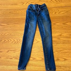 aero high rise skinny jeans